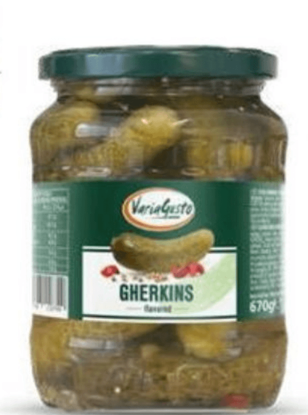 VariaGusto kisle kumarice 670 g Akcija v trgovini Eurospin
