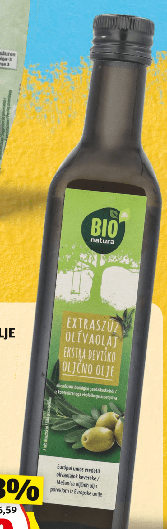 Bio Natura bio ekstra deviško oljčno olje 500 ml Akcija v trgovini Hofer