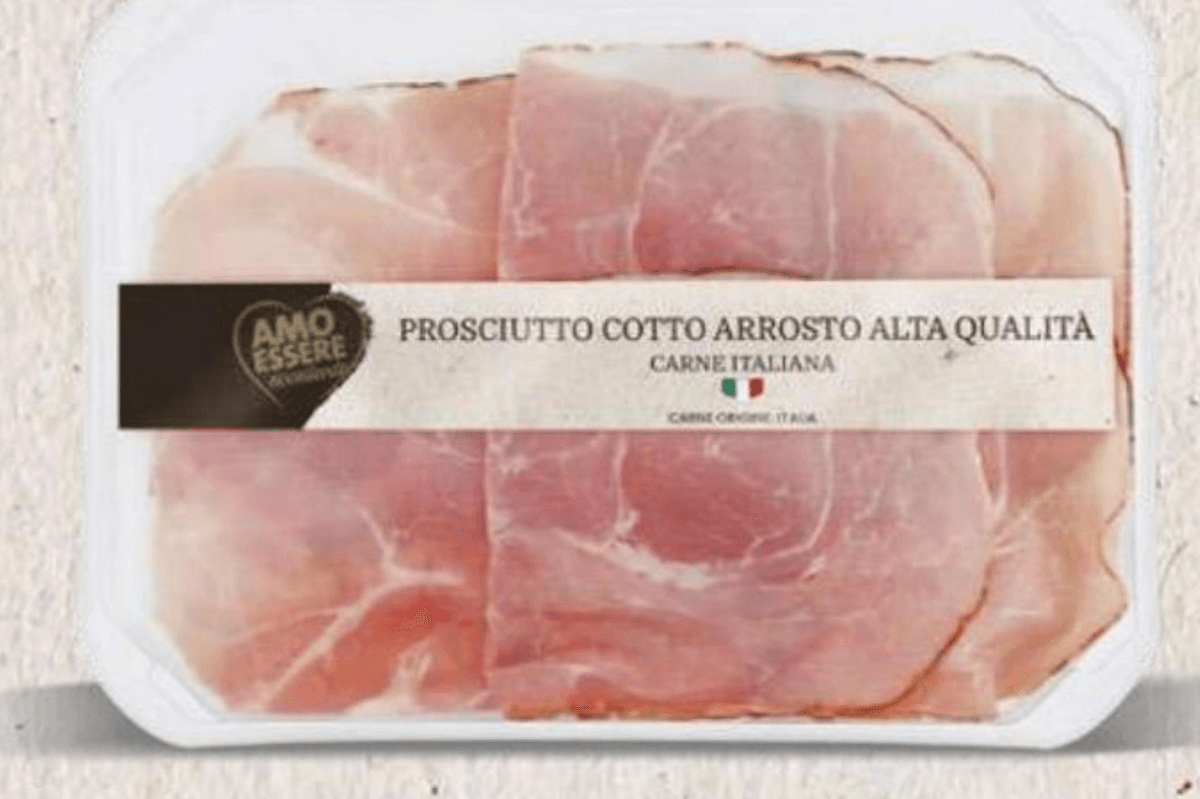 Amo Essere visokokakovostni pečen pršut, rezine 120 g Akcija v trgovini Eurospin