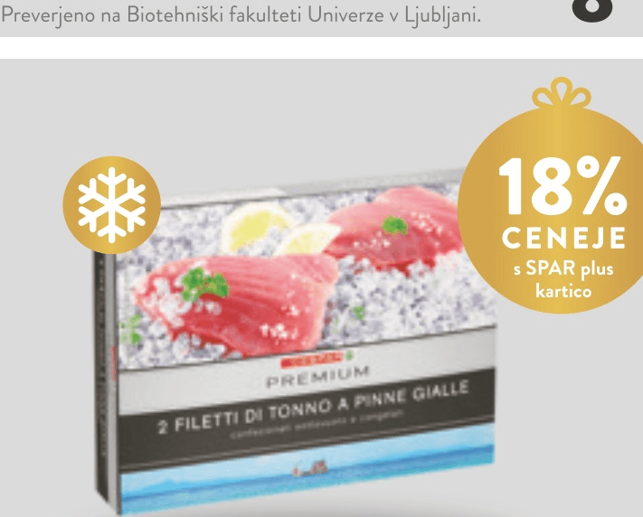 File tune 225 g SPAR PREMIUM Akcija v trgovini Spar