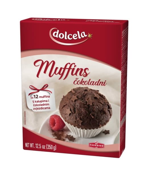 Zmes za muffine Dolcela 300 g Akcija v trgovini Spar