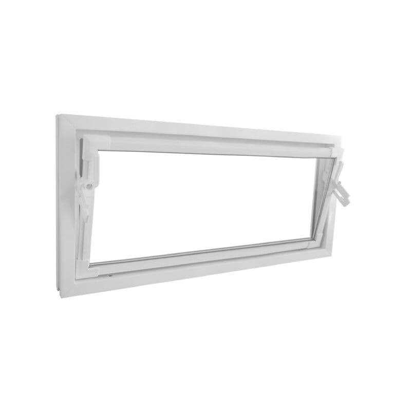 PVC nagibno okno 'Q59' 100 x 50 cm Akcija v trgovini Bauhaus