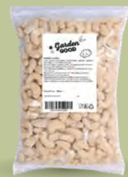 Indijski oreščki 400 g Garden Good Akcija v trgovini Mercator