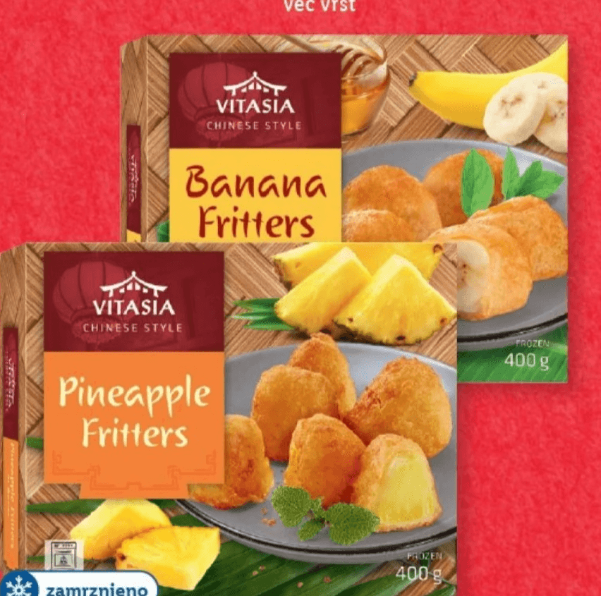 Vitasia Panirano sadje 400 g Akcija v trgovini Lidl