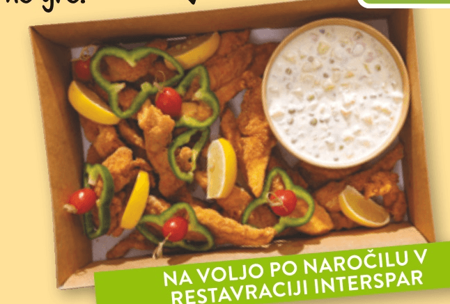 Pohanček Box L INTERSPAR Restavracija Akcija v trgovini Spar
