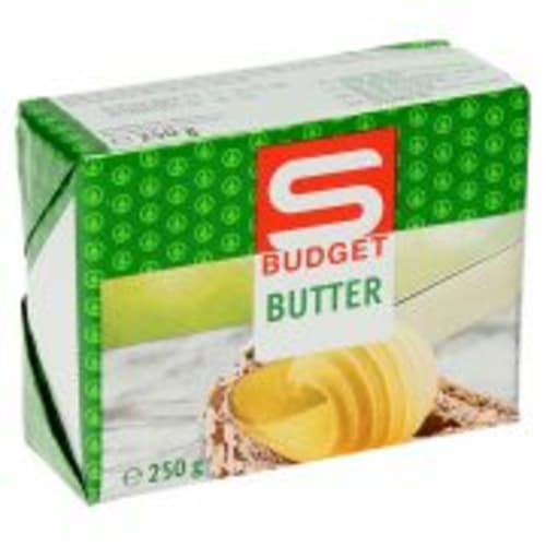 Budget maslo 250 g Akcija v trgovini Spar