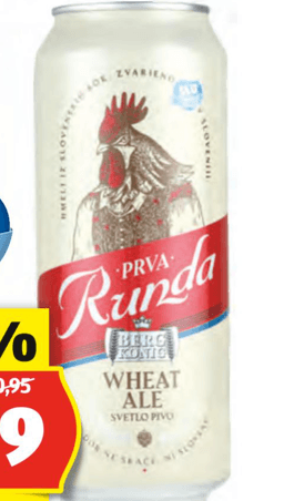 Bergkönig pivo Prva Runda Green Gold