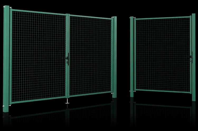 Vrata prehodna PROMO dvojna RAL 6005 3 x 2,00 m Garden Akcija v trgovini Jager