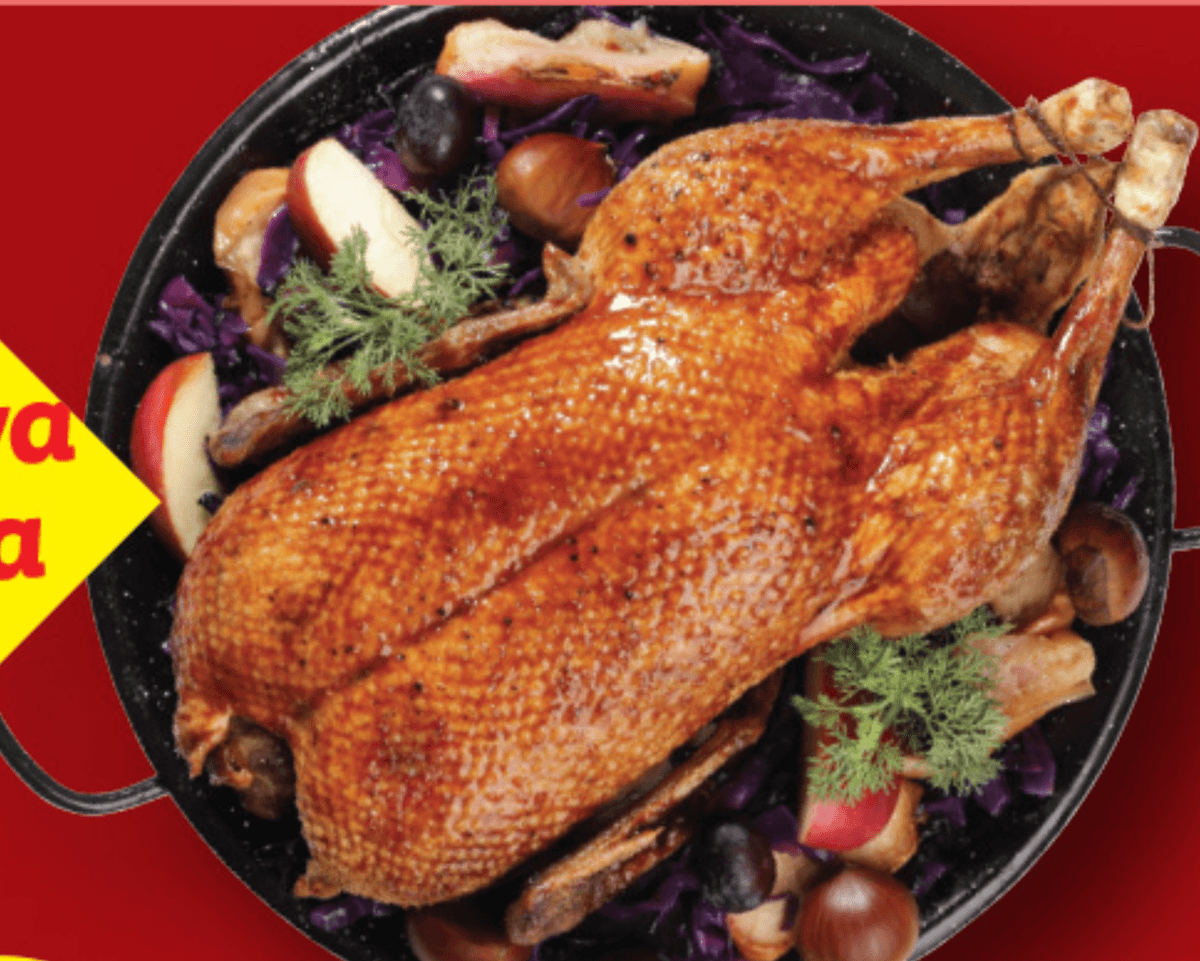 Goldenfood Sveža cela raca pribl. 3 kg Akcija v trgovini Lidl