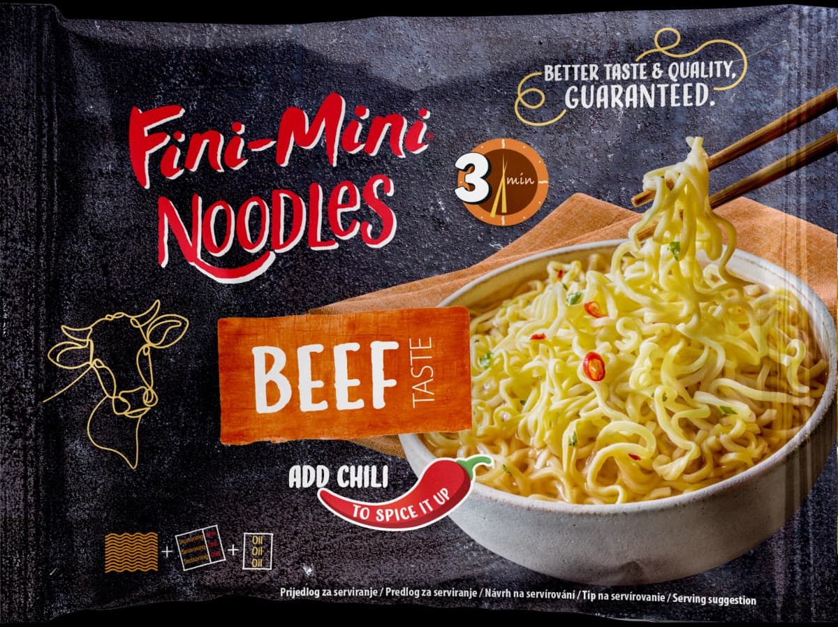 Rezanci Fini Mini 225 g ali 213 g Akcija v trgovini Mercator