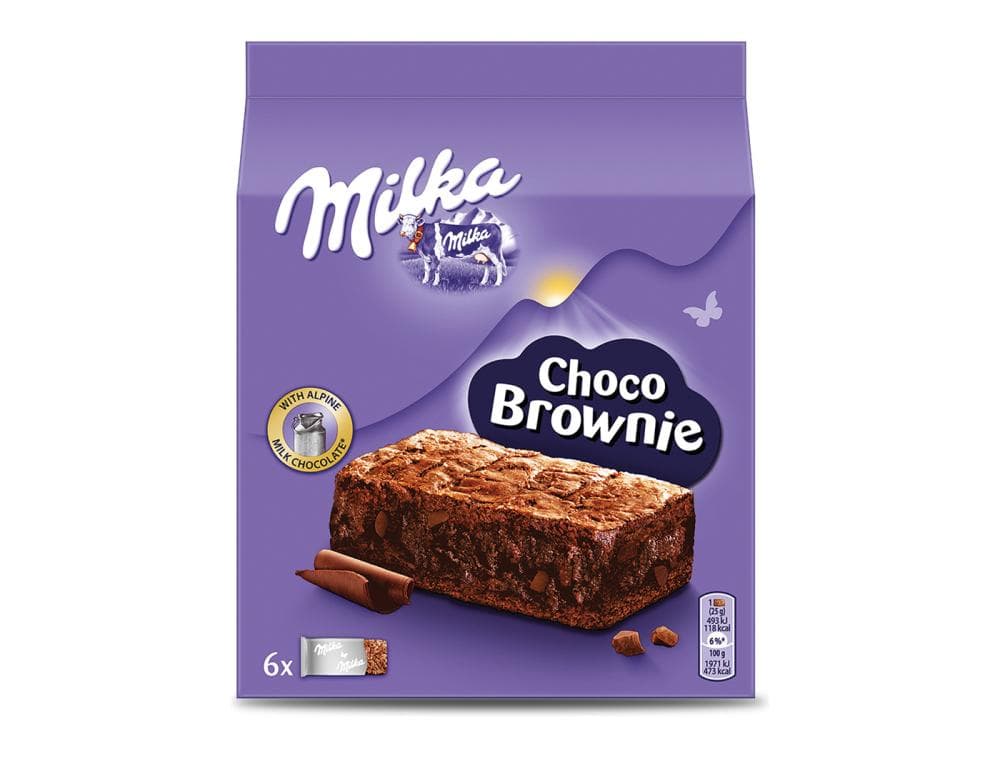 Milka Biskvitno Pecivo Brownie 150 g Akcija v trgovini Hofer