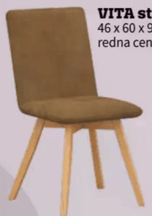 Vita stol Akcija v trgovini Prima