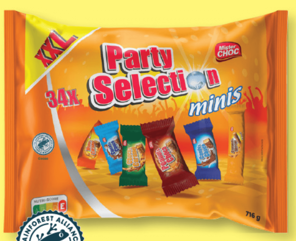 MISTER CHOC Izbor mini čokoladic XXL 716 g Akcija v trgovini Lidl