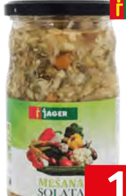 Jager mešana solata 680 g Akcija v trgovini Jager
