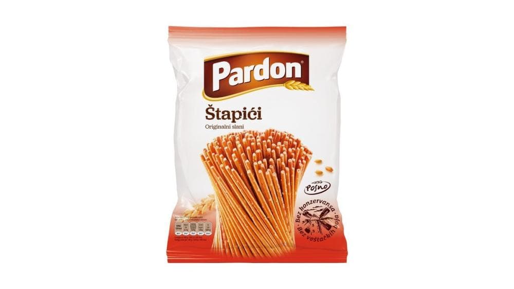 Slane palčke kikiriki 210 g Pardon Akcija v trgovini Spar