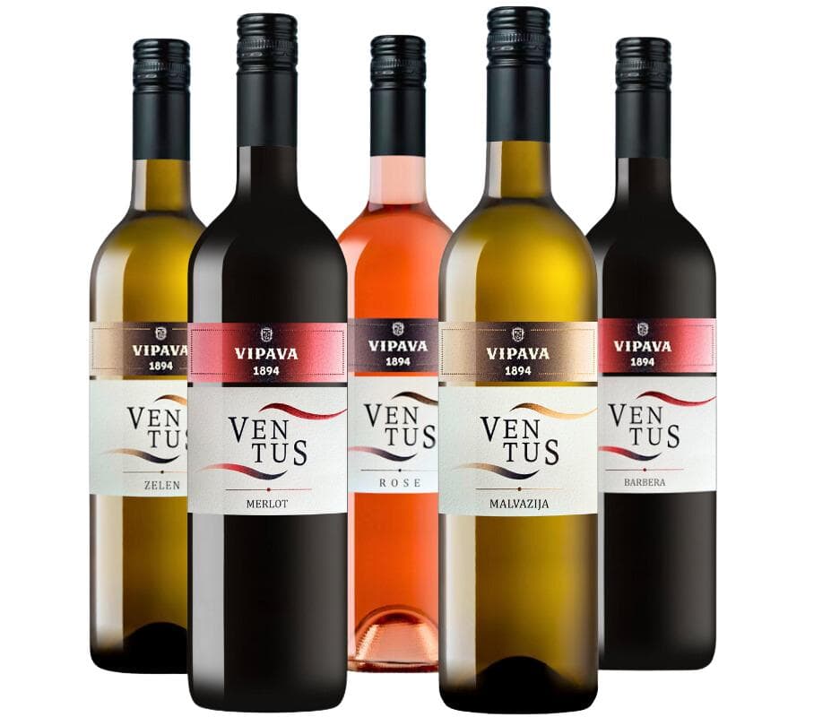Vrhunsko vino ZGP Sivi Pinot Ventus 0,75 l Akcija v trgovini E.Leclerc