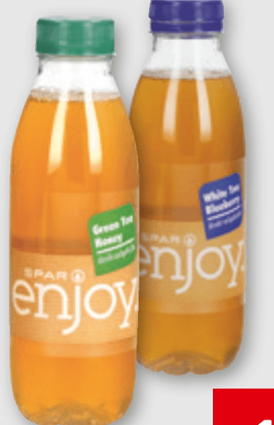 Ledeni čaj 500 ml Spar Enjoy Akcija v trgovini Spar