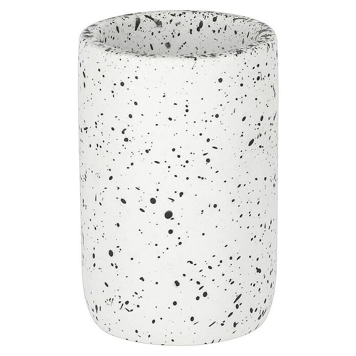 Kopalniški dodatki 'Stone Terrazzo' lonček za zobne ščetke Ø 7,5 x v 11,2 cm Akcija v trgovini Bauhaus