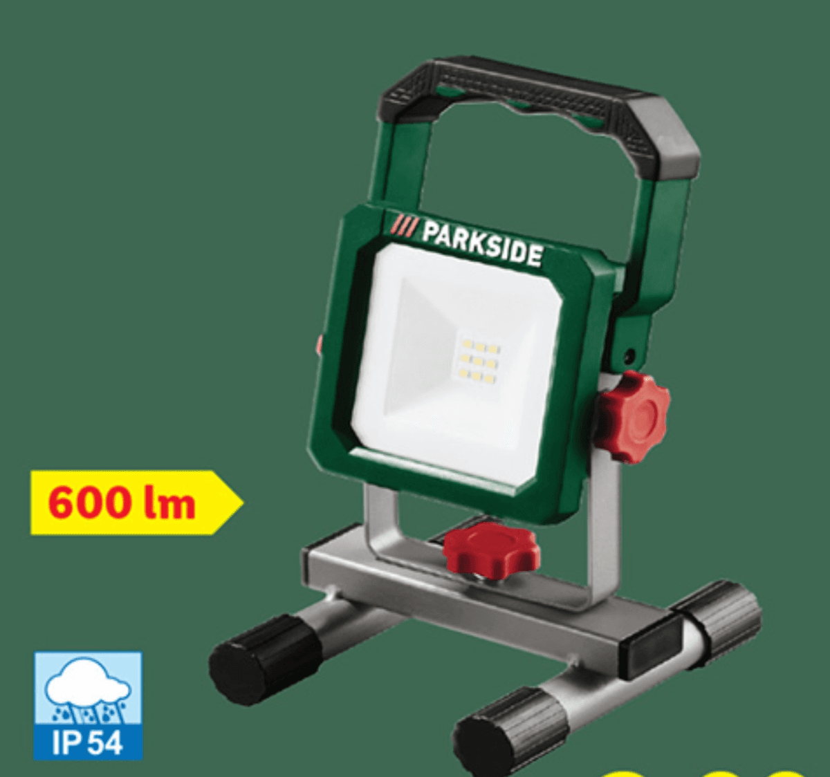 PARKSIDE Akumulatorski LED-reflektor 600 lm Akcija v trgovini Lidl