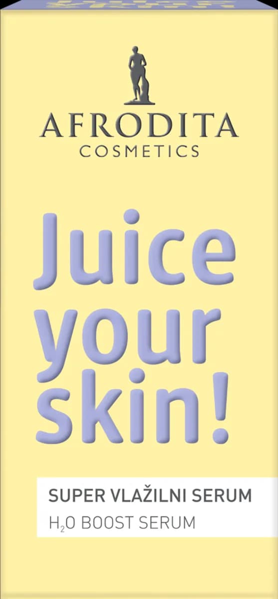 Afrodita Cosmetics Juice Your Skin! super vlažilni serum za obraz 30 ml Akcija v trgovini Dm