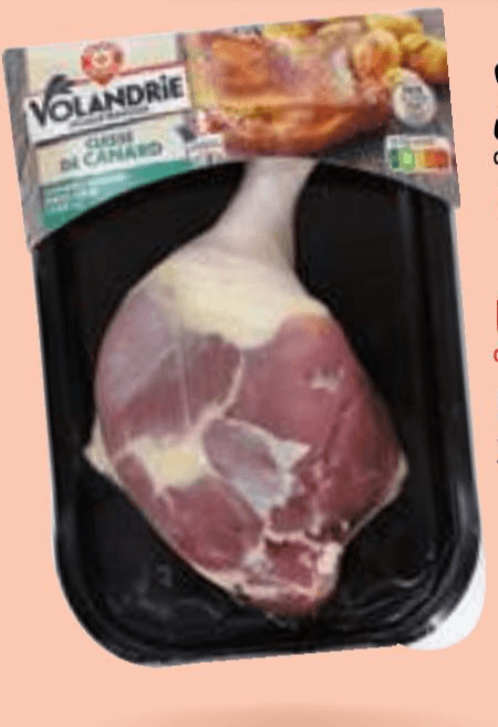 Račja bedra 350 g Volandrie Akcija v trgovini E.Leclerc