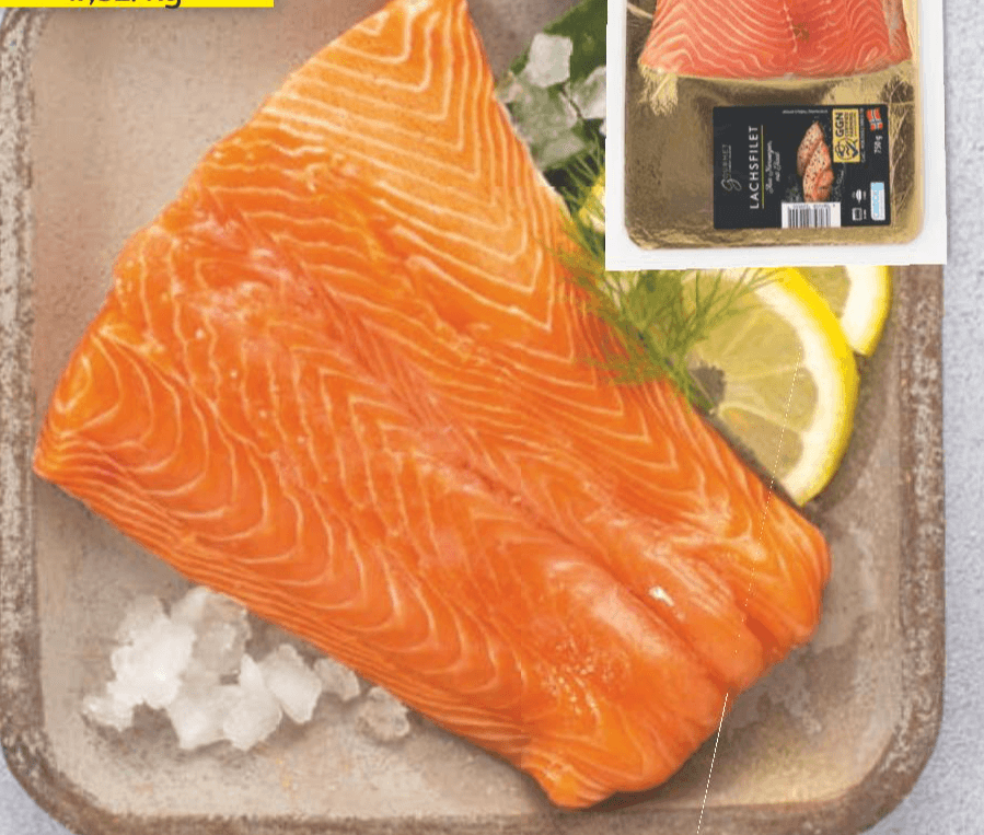 Golden Seafood File Norveškega Lososa 300 g Akcija v trgovini Hofer