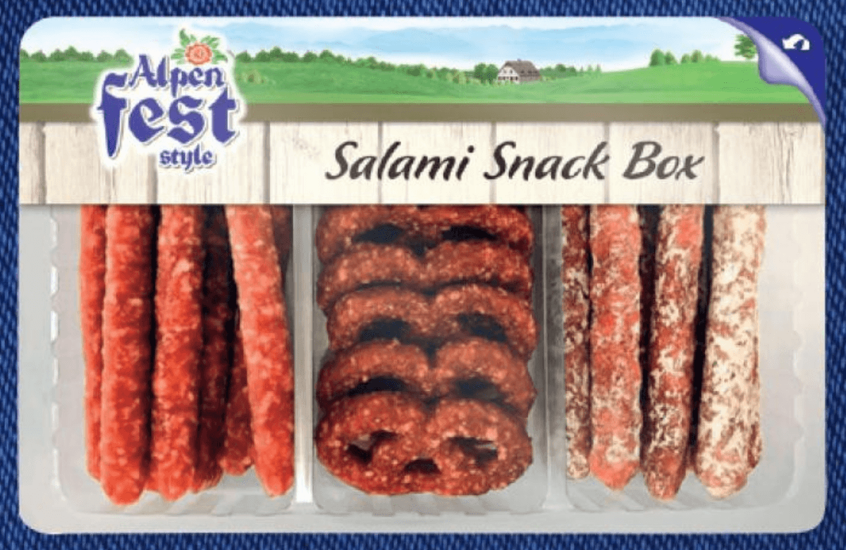 Alpenfest izbor mini salam 200 g Akcija v trgovini Lidl