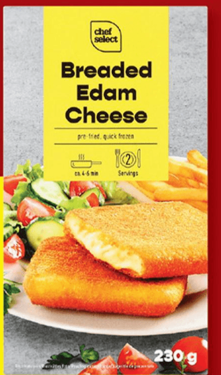 Chef Select paniran sir 230 g Akcija v trgovini Lidl