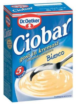 Vroča čokolada Ciobar Dr. Oetker