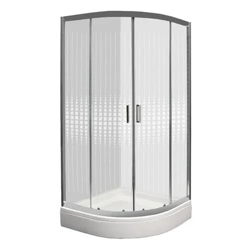 Kabina za prhanje s kadjo Pulse 80 x 80 x 198 cm Akcija v trgovini Pevex
