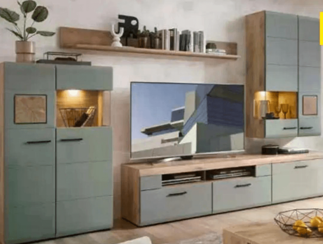 Dnevni regal 320 X 205 X 47 cm HOM'IN Akcija v trgovini Lesnina