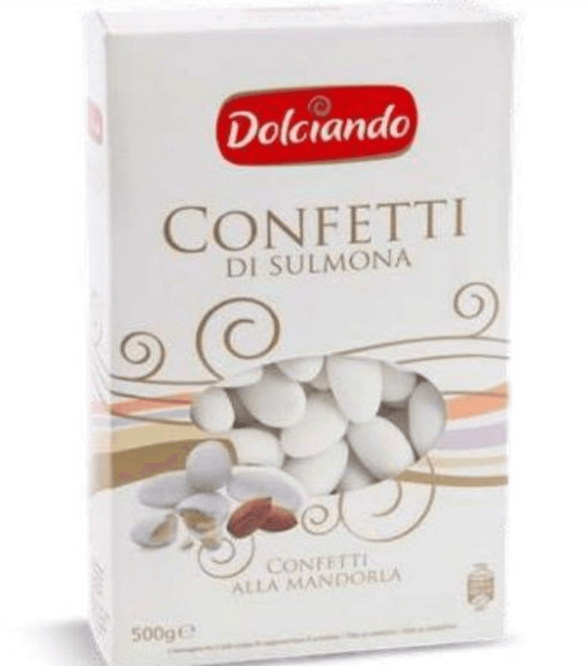 Dolciando konfeti z mandlji 500 g Akcija v trgovini Eurospin