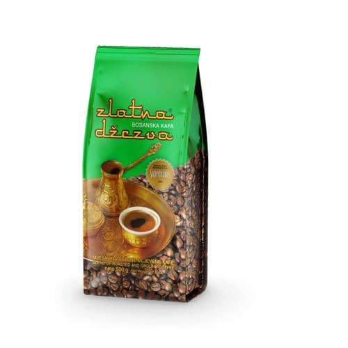 Kava Zlatna Džezva 500 g Akcija v trgovini Spar