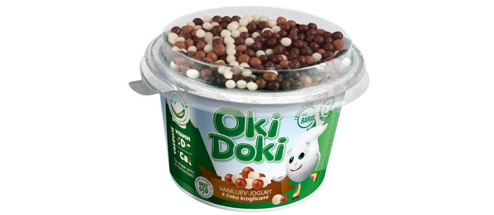 Jogurt Oki Doki 150 g ZELENE DOLINE Akcija v trgovini Spar