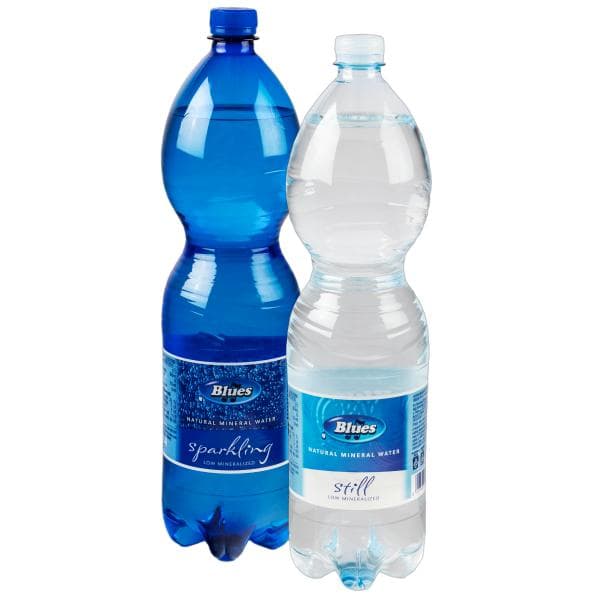 Naravna negazirana voda 1.5 l Blues Akcija v trgovini Eurospin
