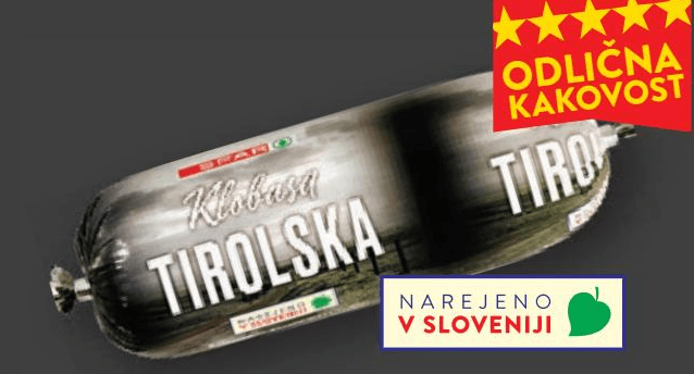 Spar Tirolska salama 400 g Akcija v trgovini Spar