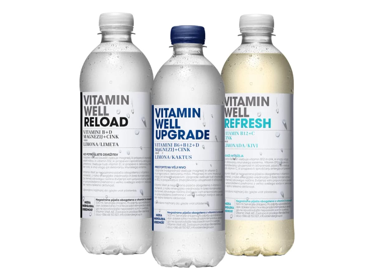 Napitek Vitamin Well 500 ml Akcija v trgovini Spar