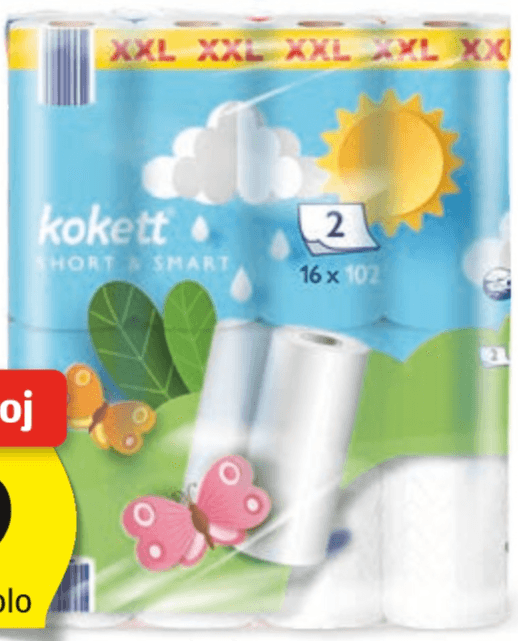Kokett kuhinjske brisače XXL 16 x 102 lističa Akcija v trgovini Hofer