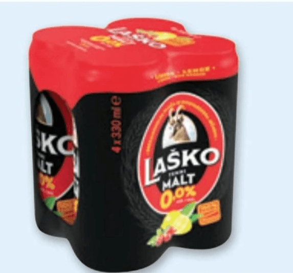 Laško temni malt 4 x 0,33 l Akcija v trgovini Lidl