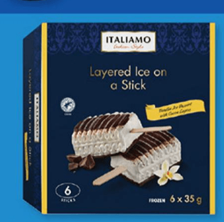 Italiamo Sladoled v plasteh 342 ml Akcija v trgovini Lidl