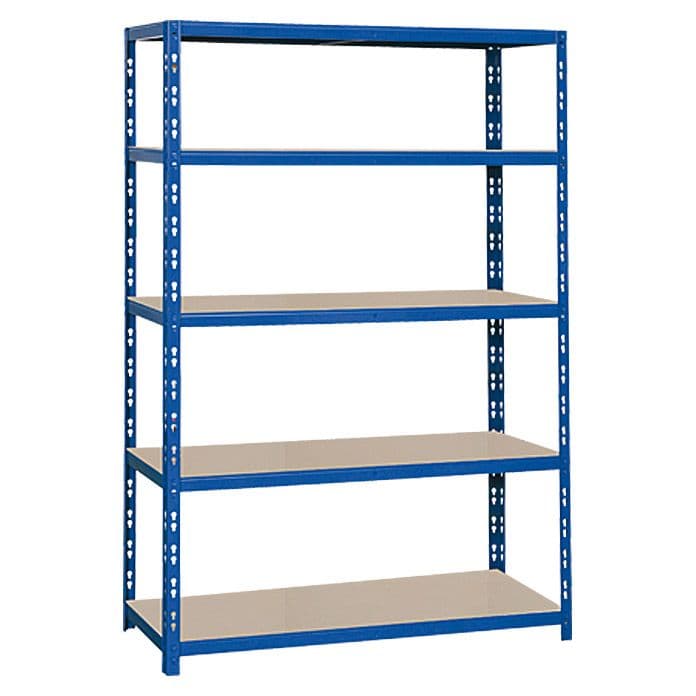 Težkonosilni kovinski regal 'XL' v 180 x š 120 x g 50 cm Akcija v trgovini Bauhaus
