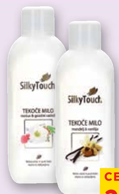 Silky Touch tekoče milo 1 l Akcija v trgovini Spar