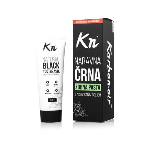 Karbonoir naravna črna zobna pasta 75 ml Akcija v trgovini E.Leclerc