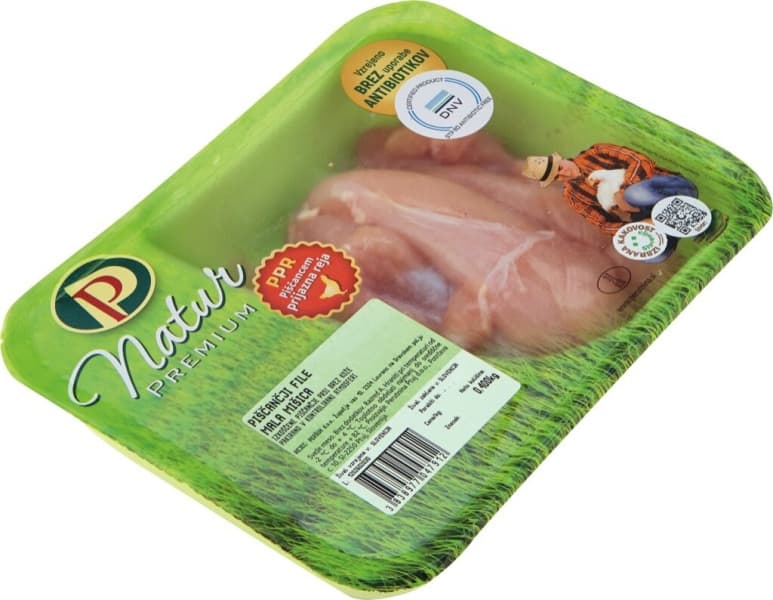 Natur Piščančji file mala mišica 400 g Akcija v trgovini Tuš