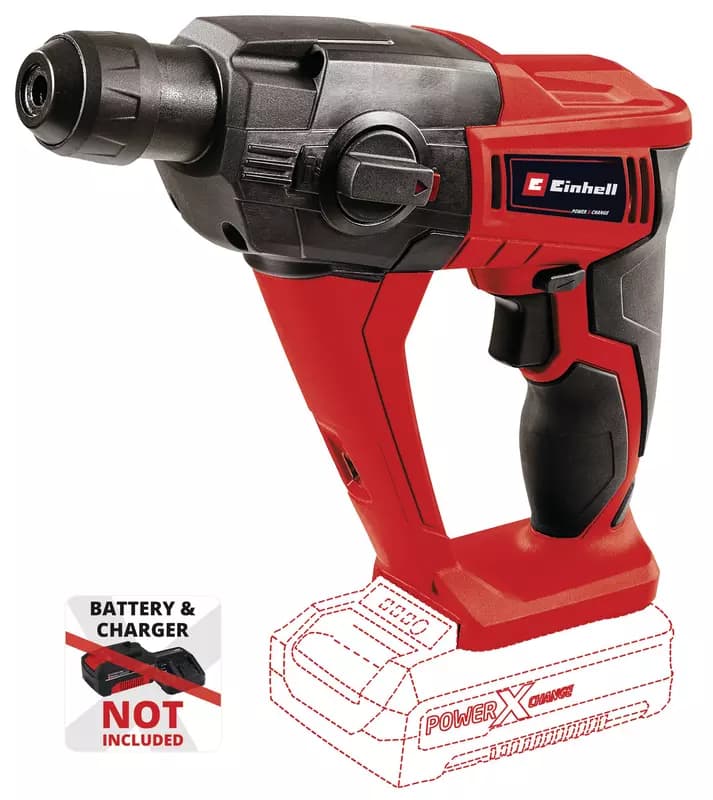 Einhell Baterijsko vrtalno kladivo TE-HD 18 Li-Solo Akcija v trgovini Obi