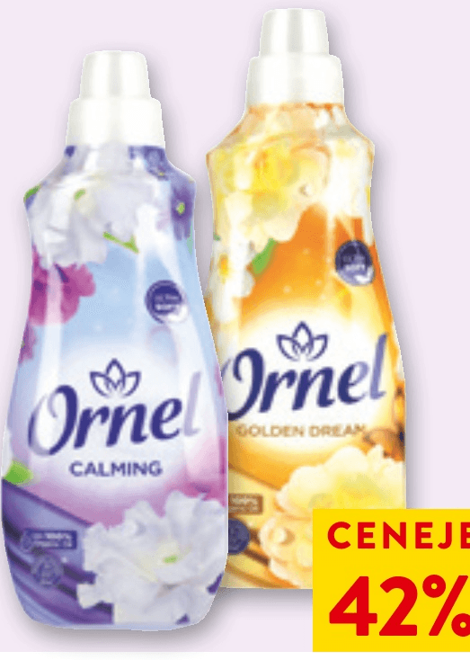 Mehčalec Ornel 1,5 l ali 1,6 l Akcija v trgovini Spar