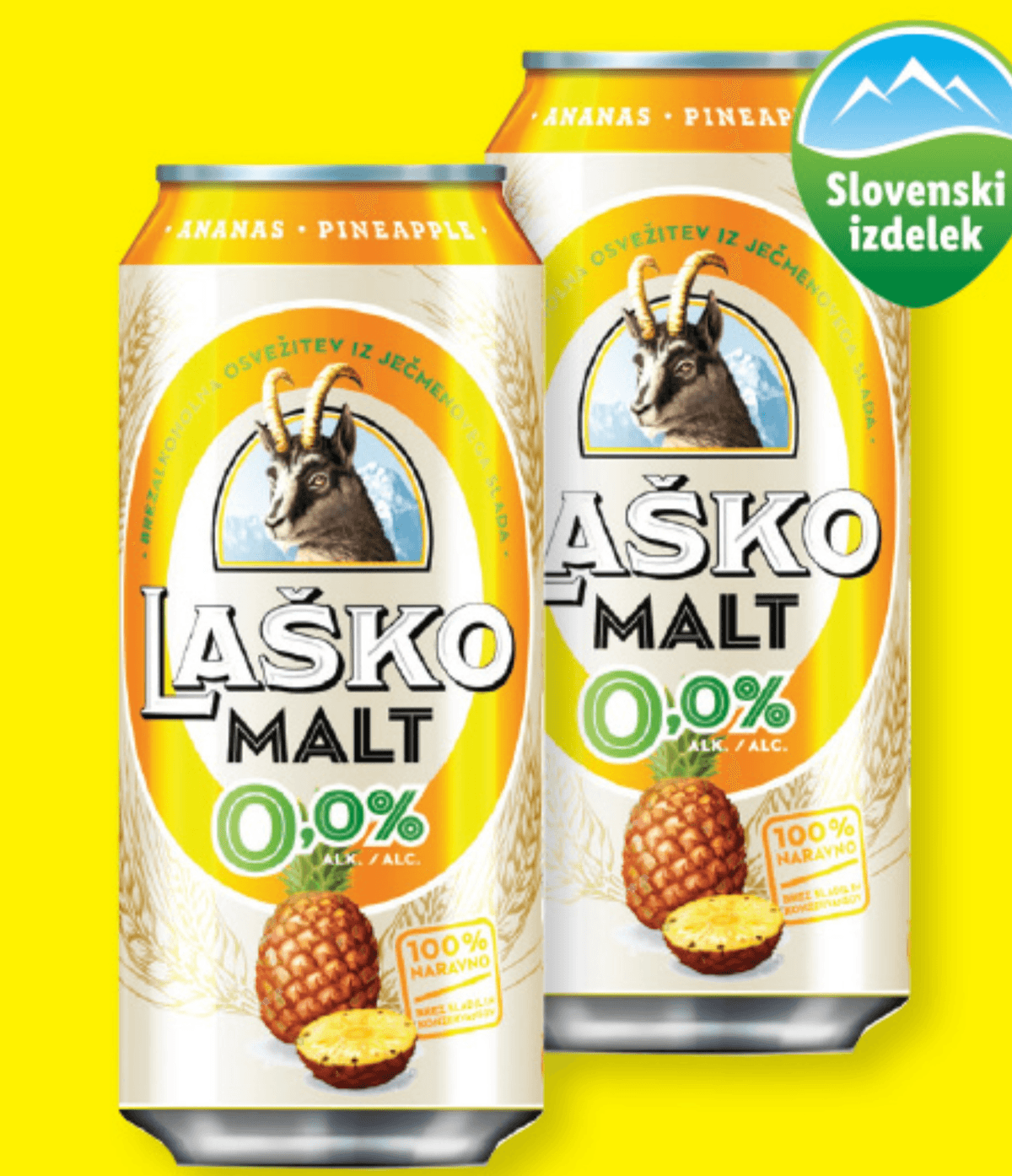 Laško Malt ananas 500 ml Akcija v trgovini Lidl