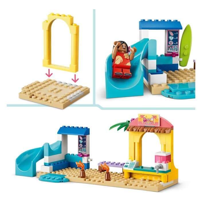 Lego Disney Classic Zabava na plaži z Lili in Žverco Akcija v trgovini Kompas Shop