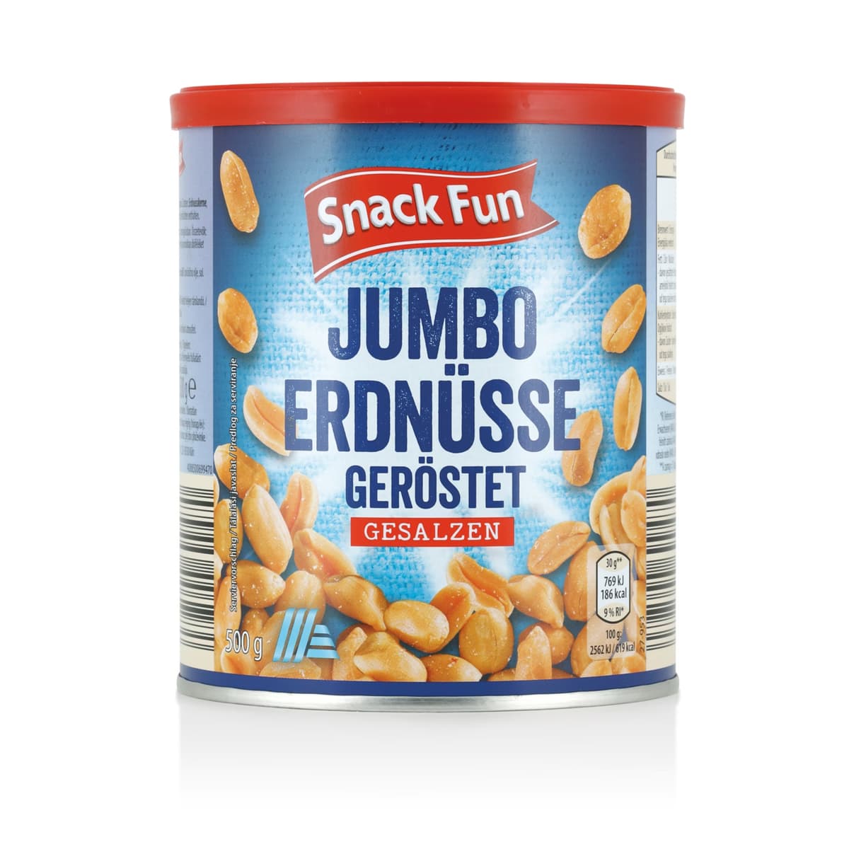 Snack Fun Arašidi Jumbo 500 g Akcija v trgovini Hofer