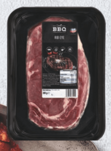 BBQ Rib-Eye 300 g Akcija v trgovini Hofer